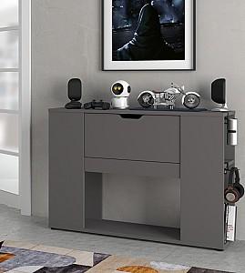 Masa consola FORTE  Claritudo 127.8x88.9x29.5 Gri