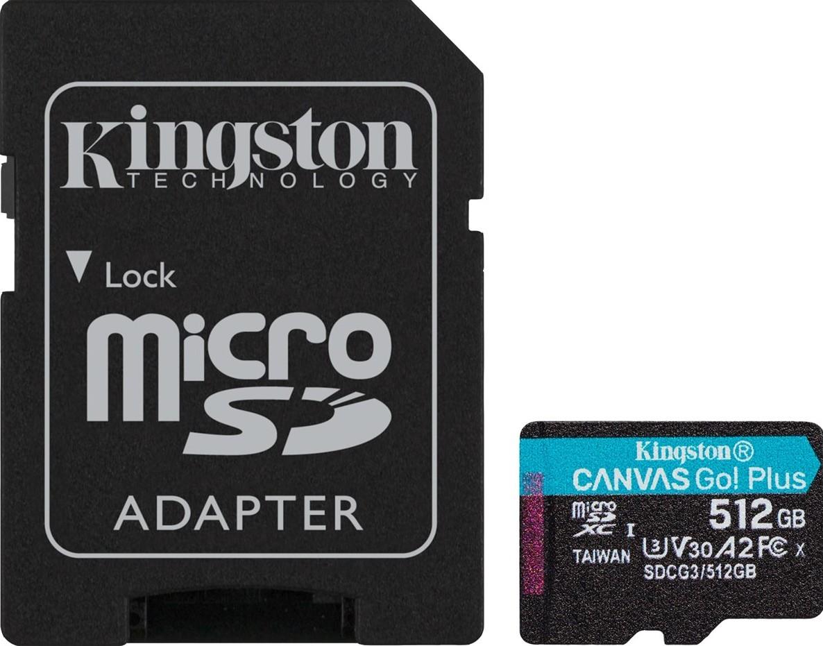 Card memorie Kingston Canvas Cangas Go Plus 512GB (SDCG3/512GB)