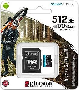 Card memorie Kingston Canvas Cangas Go Plus 512GB (SDCG3/512GB)