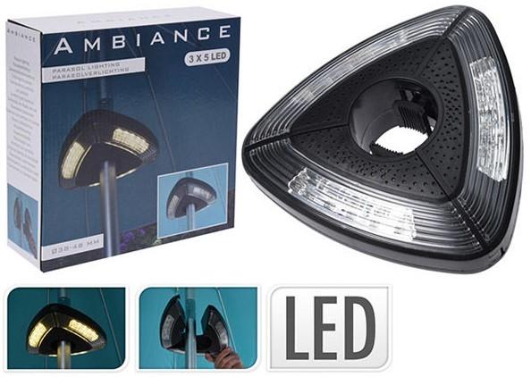 Decor pentru gradina AMBIANCE felinar pentru umbrela (44528)