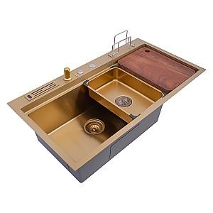 Chiuveta de bucatarie SanDonna HD9250 Auriu