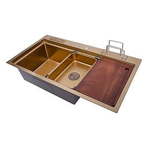 Chiuveta de bucatarie SanDonna HD9250 Auriu