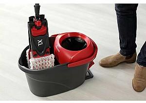 Set de curatare a podelei VILEDA Ultramat Turbo XL Black/Red