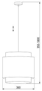 Lustra TK Lighting 15 W (TK-6529)