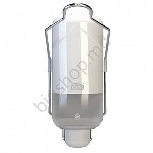 Dozator sapun lichid Tork S1 alb cu cotiera