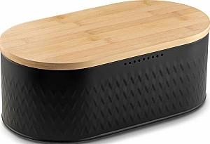 Cos pentru paine Tadar Iconic Black