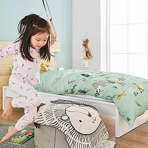 Plapuma s.Oliver Jacquard Junior Black/White