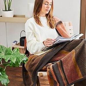 Plapuma IBENA Jacquard Moca Brown