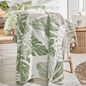 Plapuma IBENA Jacquard Honolulu Green/Off-white