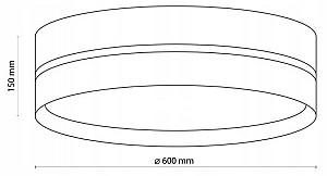 Corp de iluminat TK Lighting Paglia 15W White (TK-6535)