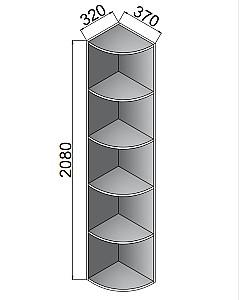 Antreu Arta Mobilei Ferara Stejar/Grafit 5.4.1