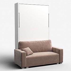 Pat rabatabil Flat City 120x200 Alb