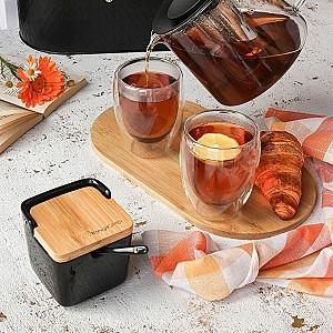 Recipiente pentru condimente Konighoffer Ceramic Black