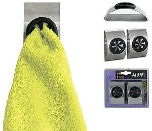 Cuier pentru baie prosoape MSV (44256)