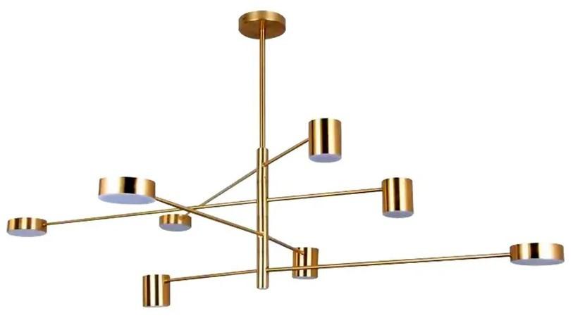 Lustra led Hiper H831-1 48W Auriu