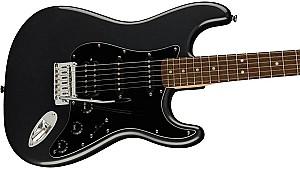 Chitara electrica Fender Squier Affinity Strat HSS LF Charcoal frost metalic