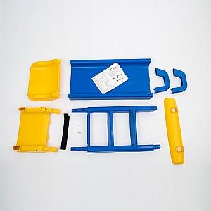 Tobogan copii Doloni 0140/03 Yellow/Blue