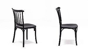 Set de masa si scaune Modalife Avrupa (4 scaune Violet) Black