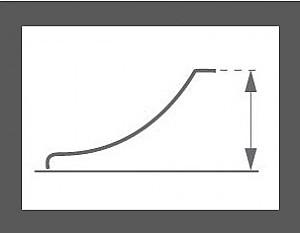 Tobogan copii PlayPark Rex 1200