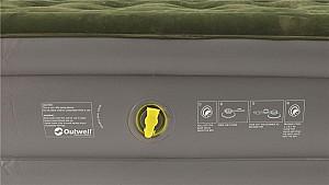 Saltea gonflabila Outwell Flock Excellent King Grey/Green