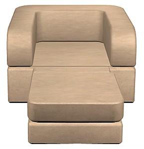 Canapea transformabila TIARA Terra Plus 1.2 Bej Deschis