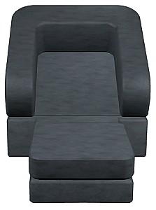 Canapea transformabila TIARA Terra Plus 1 Gri Inchis