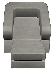 Canapea transformabila TIARA Terra Plus 1.2 Gri Deschis