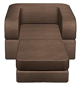 Canapea transformabila TIARA Terra Plus 1 Bej Inchis