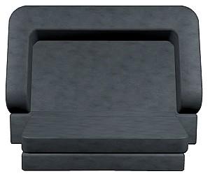 Canapea transformabila TIARA Terra Plus Gri Inchis