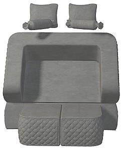 Canapea transformabila TIARA Elegance Gri Deschis