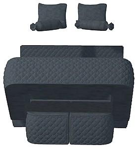 Canapea transformabila TIARA Elegance Gri Inchis