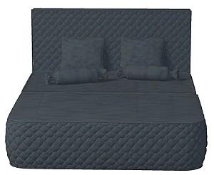 Canapea transformabila TIARA Elegance Gri Inchis