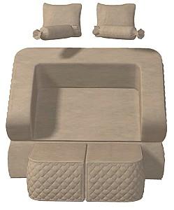 Canapea transformabila TIARA Elegance Bej Deschis