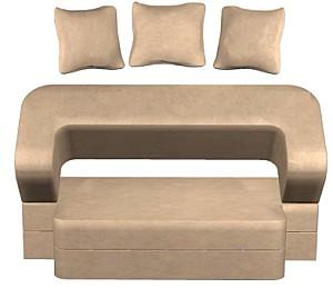 Canapea transformabila TIARA Caprice 3 Extra Bej Deschis