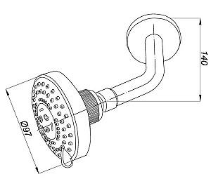 Set de duș GPD (ADS02)