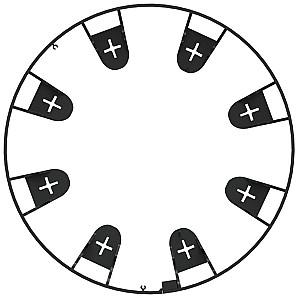 Decor pentru gradina Cellfast Unibord (30250)