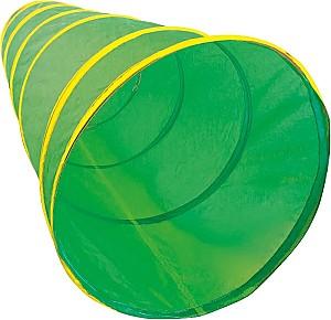 Tunel pentru copii Bino Merry Caterpillar Green 82805