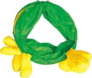 Tunel pentru copii Bino Merry Caterpillar Green 82805