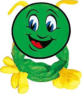 Tunel pentru copii Bino Merry Caterpillar Green 82805