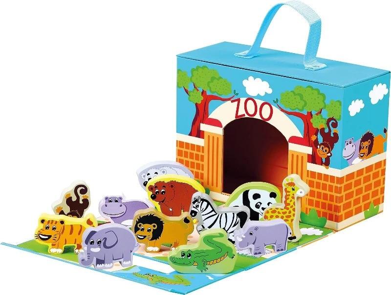 Set de jucarii Bino Zoo Animals 70613