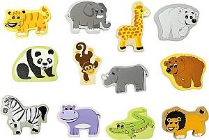 Set de jucarii Bino Zoo Animals 70613