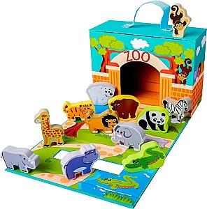 Set de jucarii Bino Zoo Animals 70613