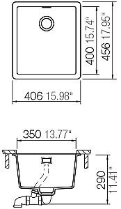 Chiuveta de bucatarie SCHOCK Greenwich N-100S
