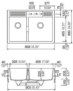 Chiuveta de bucatarie SCHOCK Kallio M-175