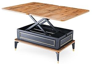 Masuta de cafea, reviste Necoline Anka White(Alb)