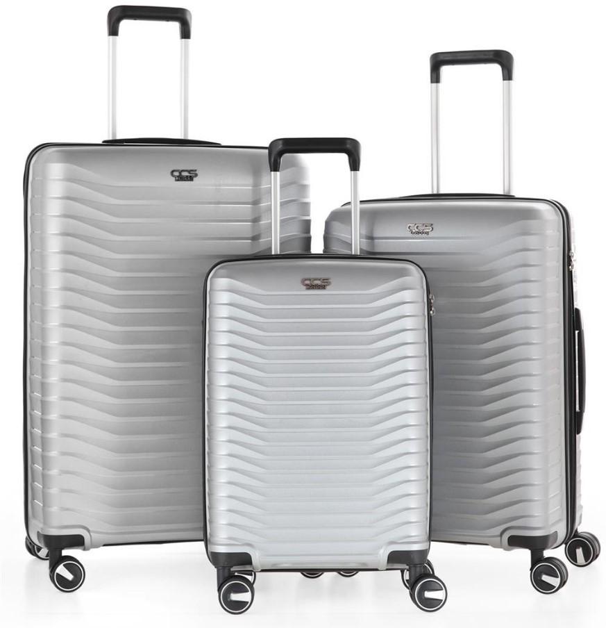 Valiza CCS 5235 Set argintiu (00750446)