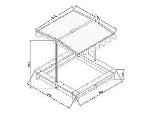 Nisipiera Axi Lily A031.013.00 Wood