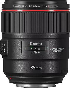 Obiectiv foto Canon EF 85 mm f/1.4 L IS USM (2271C005)