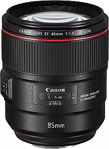 Obiectiv foto Canon EF 85 mm f/1.4 L IS USM (2271C005)
