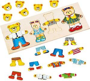 Joc de masa Bino Bear Family 88016